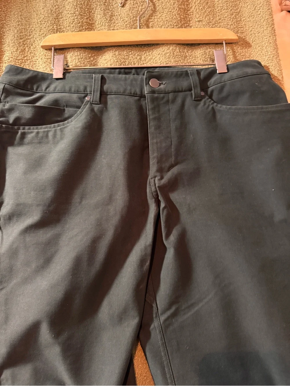 Lululemon Men's Olive Green Canvas Pants, NEVER WORN - Picture 9 of 14